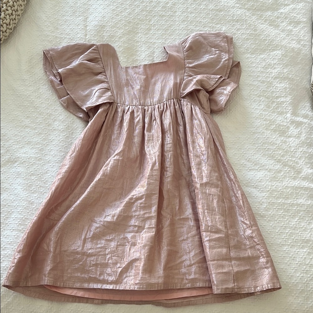 Next Shimmering Pink Formal Kids Dress